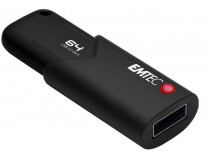 USB kľúč, 64GB, USB 3.2, titkosított, EMTEC "B120 Click Secure"