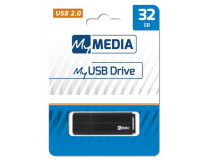 Pendrive, 32GB, USB 2.0, MYMEDIA