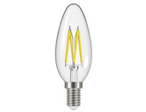 LED žiarovka, E14, filament sviečka, 4W (40W), 470lm, 2700K, ENERGIZER