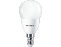LED žiarovka, E14, malá guľa, P48, 7W, 806lm, 2700K, PHILIPS "CorePro"
