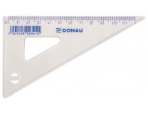 Pravítko, trojuholníkové, plastové, 60°, 12 cm, DONAU