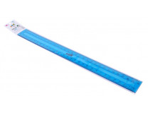 Pravítko, plastové, flexibilné, 30 cm, COOL BY VICTORIA, modré