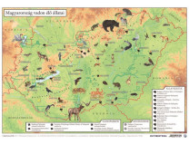 Podložka na stôl, A3, "Mo.vadon élő állatai/Mo állatvilága - Divé zvieratá Maďarska/ Svet zvierat" - výrobok v MJ