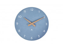 Nástenné hodiny, 30 cm, ALBA, "Hormilena", modrá
