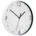 Nástenné hodiny, 29 cm, LEITZ "Wow", biela