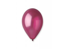 Balón, 30 cm, perleťový bordový