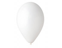 Balón, 26 cm, biely