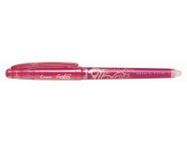 Gumovacie pero PILOT, 0,25 mm, ostrý hrot, odstrániteľné písmo, PILOT "Frixion Point" 05, ružový