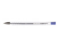 Guľôčkové pero, 1,0 mm, s vrchnákom, trojhranný tvar, KORES "K11-M", modrá