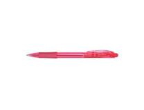 Guľôčkové pero, 0,35 mm, stláčací mechanizmus, PENTEL "BK417", ružová