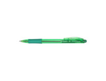Guľôčkové pero, 0,35 mm, stláčací mechanizmus, PENTEL "BK417", zelená