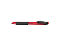 Guľôčkové pero, 0,35 mm, stláčací mechanizmus, PENTEL "Kachiri BK457", červená