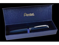 Roller, 0,35 mm, otočné, telo pera: modrá, PENTEL "EnerGel BL-2007" modrá