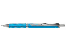 Roller, 0,35 mm, stláčací mechanizmus, telo pera: modrá, PENTEL "EnerGel BL-407" modrá