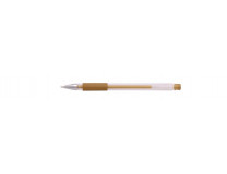 Gélové pero, 0,7 , s vrchnákom, ICO "Gel-Ico", zlaté
