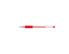 Gélové pero, 0,5 , s vrchnákom, ICO "Gel-Ico", červené