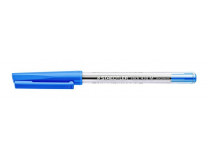 Guľôčkové pero, 0,5 mm, kužeľový hrot, STAEDTLER "Stick Document 430 M", modré
