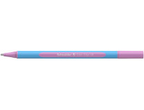 Guľôčkové pero 0,7 mm, s vrchnákom, SCHNEIDER "Slider Edge XB Pastel", fialová