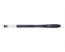 Gélové pero, 0,45 mm, s vrchnákom, UNI "UM-120", čierne