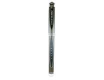 Gélové pero, 0,6 mm, s vrchnákom, UNI "UM-153S", čierne
