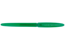 Gélové pero, 0,4 mm, s vrchnákom, UNI "UM-170", zelené