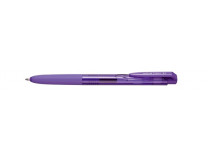 Gélové pero, 0,35 mm, stláčací mechanizmus, UNI "UMN-155N", fialová