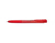 Gélové pero, 0,35 mm, stláčací mechanizmus, UNI "UMN-155N", červená