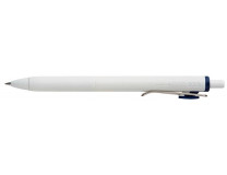 Gélové pero, 0,25 mm, stláčací mechanizmus, UNI "Uni-ball one", tmavomodrá
