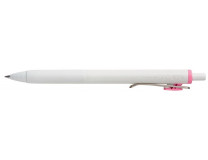 Gélové pero, 0,25 mm, stláčací mechanizmus, UNI "Uni-ball one", svetloružová