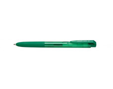 Gélové pero, 0,35 mm, stláčací mechanizmus, UNI "UMN-155N", zelená