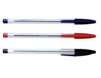 Guličkové pero, 0,7 mm, s uzáverom, VICTORIA, modré