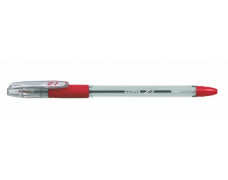 Guľôčkové pero, 0,24 mm, s vrchnákom, ZEBRA "Z-1", červená