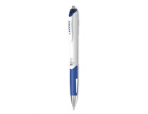 Guľôčkové pero, 0,5 mm, stláčací mechanizmus, FLEXOFFICE "Ledger", modré