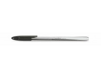 Guľôčkové pero, 0,3 mm, s vrchnákom, FLEXOFFICE "Candee", čierne