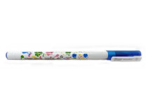 Guľôčkové pero, 0,3 mm, s vrchnákom, FLEXOFFICE "Monstar", modré