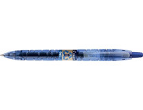 Gélové pero, 0,32 mm, stláčací mechanizmus, PILOT "B2P", modré