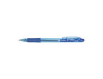 Guľôčkové pero, 0,35 mm, stláčací mechanizmus, PENTEL "BK417", modrá