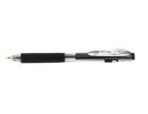 Guľôčkové pero, 0,35 mm, stláčací mechanizmus, PENTEL "BK437", čierna