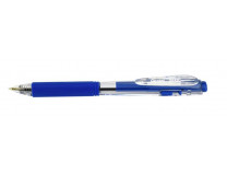 Guľôčkové pero, 0,35 mm, stláčací mechanizmus, PENTEL "BK437", modrá