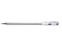 Guľôčkové pero, 0,35 mm, s vrchnákom, PENTEL "Superb BK77", modrá