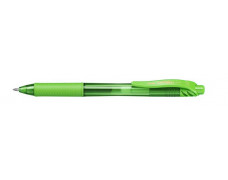 Gélové pero, 0,35 mm, stláčací mechanizmus, PENTEL "EnerGelX BL107", svetlozelená
