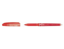 Roller, 0,25 mm, ostrý hrot, odstrániteľné písmo, PILOT "Frixion Point" 05, červená