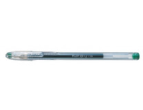 Gelové pero, PILOT "G-1", 0,32 mm, s uzáverom, zelené