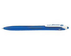 Guľôčkové pero, 0,21 mm, stláčací mechanizmus, PILOT "Rexgrip EF", modré