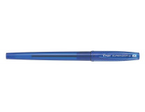 Guľôčkové pero, 0,22 mm, s vrchnákom, PILOT "Super Grip G", modré