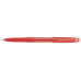 Guľôčkové pero, 0,22 mm, s vrchnákom, PILOT "Super Grip G", červené