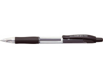 Guľôčkové pero, 0,7 mm, stláčací mechanizmus, PENAC "CCH3", čierne