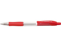 Guľôčkové pero, 0,7 mm, stláčací mechanizmus, PENAC "CCH3", červené