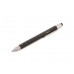 Guľôčkové pero, multifunkčné, dotykové, TROIKA, "Construction", čierna