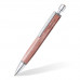 Guľôčkové pero, 0,5 mm, stláčací mechanizmus, šesťhranné, betónové telo pera, STAEDTLER "Concrete", červená